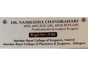 Dr Namratha Chandrahari - Prosthodontist & Implant Surgeon place picture