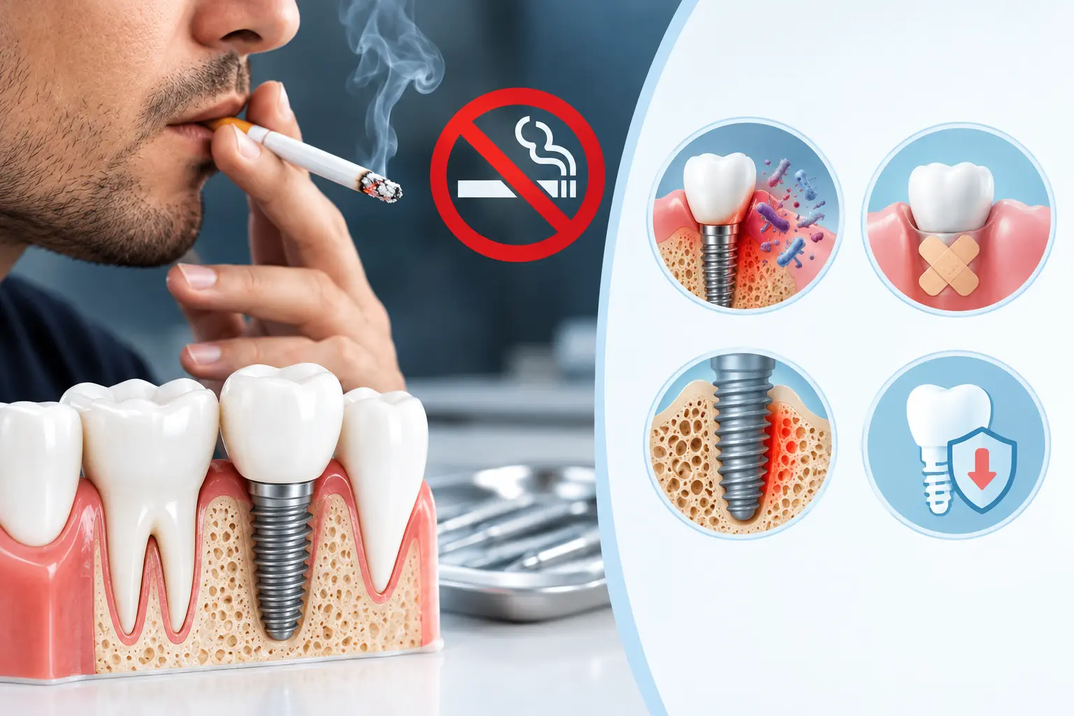 Smoking and Dental Implant Risks